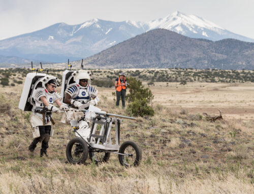 NASA tests technology in Arizona desert, hands-on Artemis moon walk